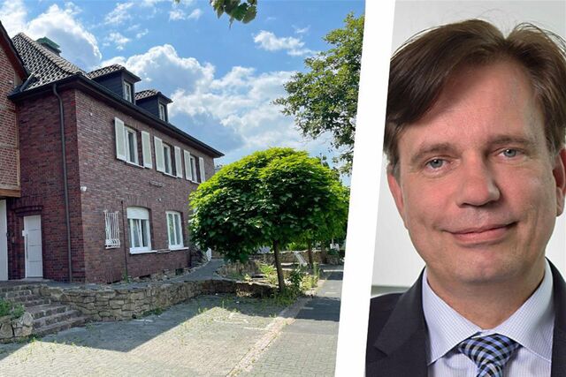 Makler Helmut von Bohlen aus Lünen bietet im Auftrag des Eigentümers die Hotel-Immobilie an der Stockumer Straße in Werne an.