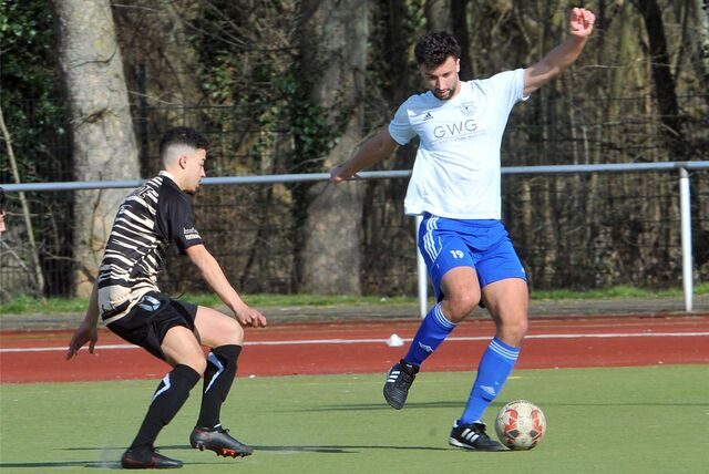 Pascal Monczka vom VfB Westhofen im Spiel gegen den SSV Buer.