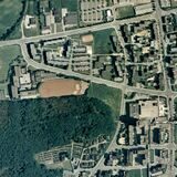 Die Bergkamener Stadtmitte, damals noch City genannt, in den 1980er Jahren.