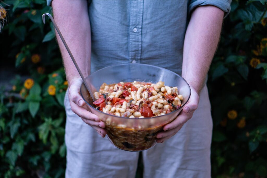 Rezept für italienischen Nudelsalat