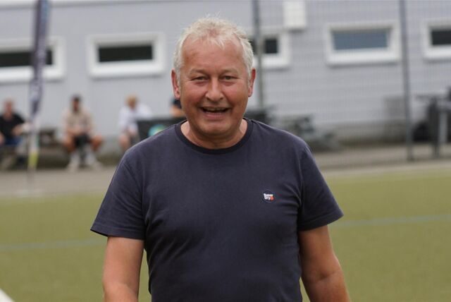 Billmerichs Coach Hubert Tadday sieht nach dem 2:1 bei der U23 des SSV Mühlhausen Fortschritte in seinem Team.