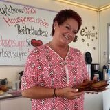 Tina Fleßenkämper steht seit 2021 auf dem Werner Wochenmarkt.