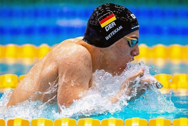 Der Schwerter Maurice Wetekam schwimmt bei der Para-WM in Manchester für Deutschland.