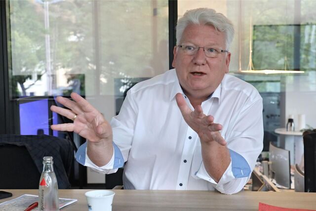 Hartmut Ganzke kandidiert für das Bürgermeisteramt in Unna. Misslingt ihm dieser Versuch, wird er mit 61 zum Polit-Rentner.