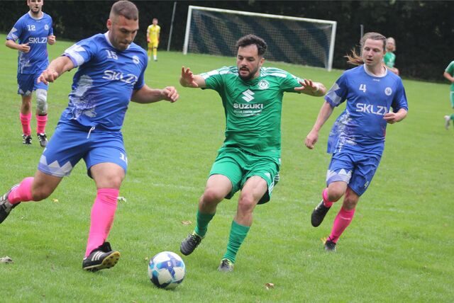 Isam El Aallali markierte zwischenzeitlich das 3:0 für den Holzwickeder SC in Lenningsen.
