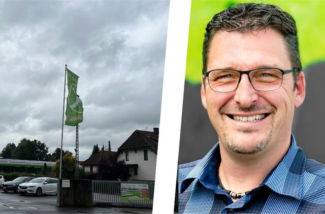 Matthias Czapracki von der Raiffeisen Lüdinghausen eG in Selm fürchtet um seine Kunden.