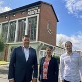 Christoph Gutzeit, Michaela Zorn-Koritzius, Jens Ewald, Verwaltungszentrale von Hoesch Schwerter Profile, Factory 4