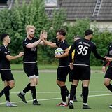 Der Bann war gebrochen nach dem 0:1 durch Ramazan Korkut (VfL mit Ball).