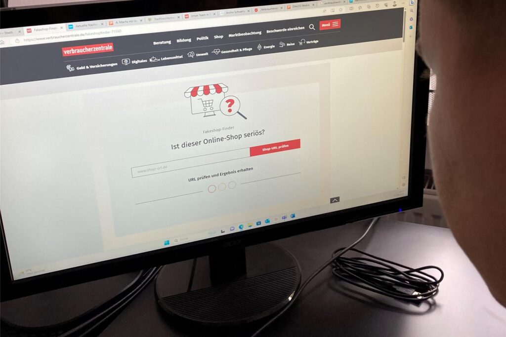 Fakeshop-Finder der Verbraucherzentrale