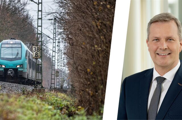 Bürgermeister Jürgen Kleine-Frauns übt Kritik an der Rahmenvereinbarung zum Gleisausbau.
