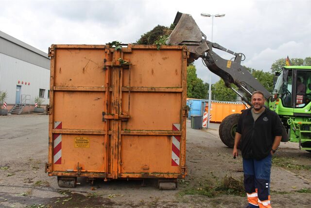 Andrea Semeraro ist Platzmeister am Bau- und Betriebshof