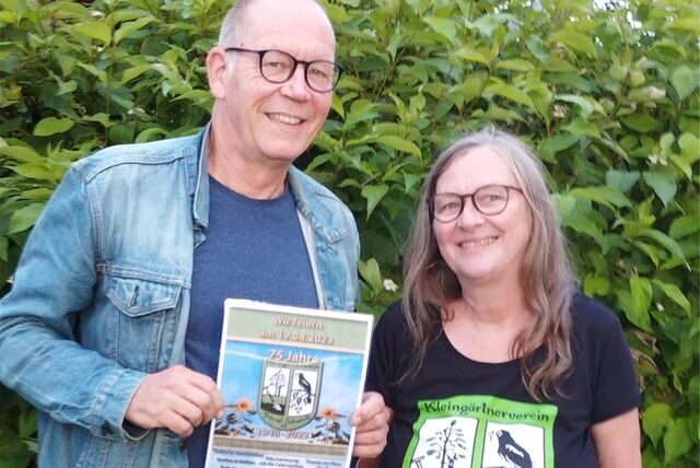 Uwe Bittner, Monika Zaubzer, Kleingartenverein Amsel in Schwerte