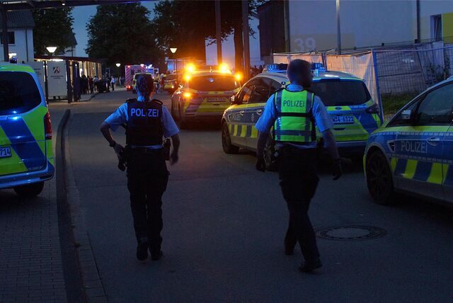 Die Polizei hat zurzeit häufiger in der Erstaufnahmeeinrichtung für Flüchtlinge in Unna-Massen zu tun.