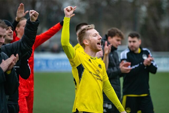 Timo Milcarek jubelt.