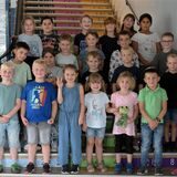 Die Kinder der neuen Klasse 1c der Overbergschule in Selm.