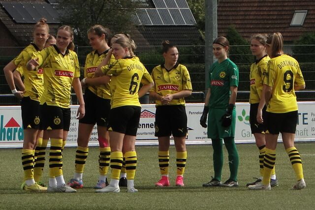 Borussia Dortmund war beim PSV Bork zu Gast.
