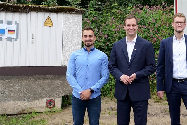 Dennis Smazal, Sebastian Kirchmann, Dr. Jens Priebe, Stadtwerke Schwerte