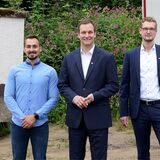 Dennis Smazal, Sebastian Kirchmann, Dr. Jens Priebe, Stadtwerke Schwerte