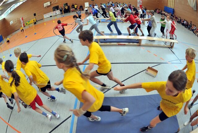 Statt den Bundesjugendspielen gibt es nun Sportfeste für die Grundschüler.