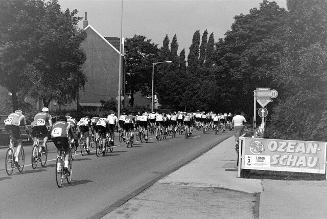 Das City-Radrennen im Jahr 1982