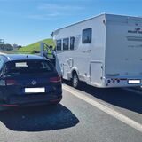 Der rechte Fahrstreifen war nach dem Unfall im Kamener Kreuz gesperrt.