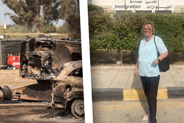 Sigrid Reihs aus Schwerte, Jordanische Grenze, Terror in Israel