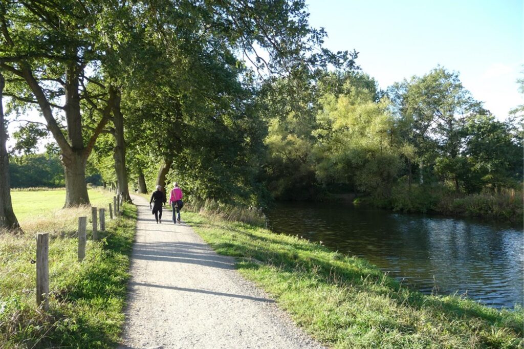 spaziergänger in telgte