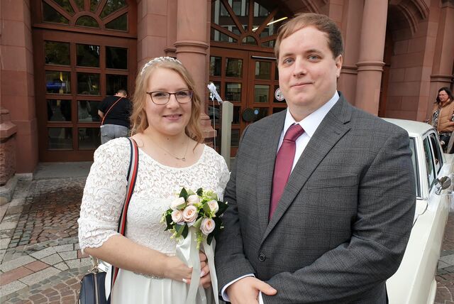 Gina und Manuel Bartescherer haben am 25. Oktober geheiratet.