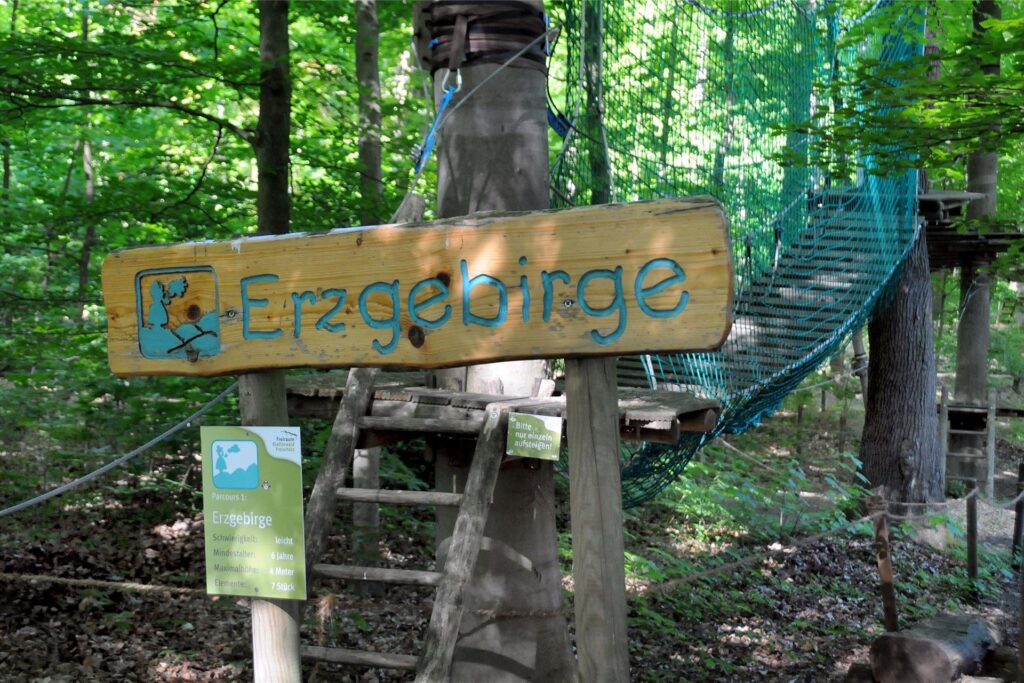 Der Kletterwald Freischütz an der Hörder Straße Der Kletterwald Freischütz an der Hörder Straße