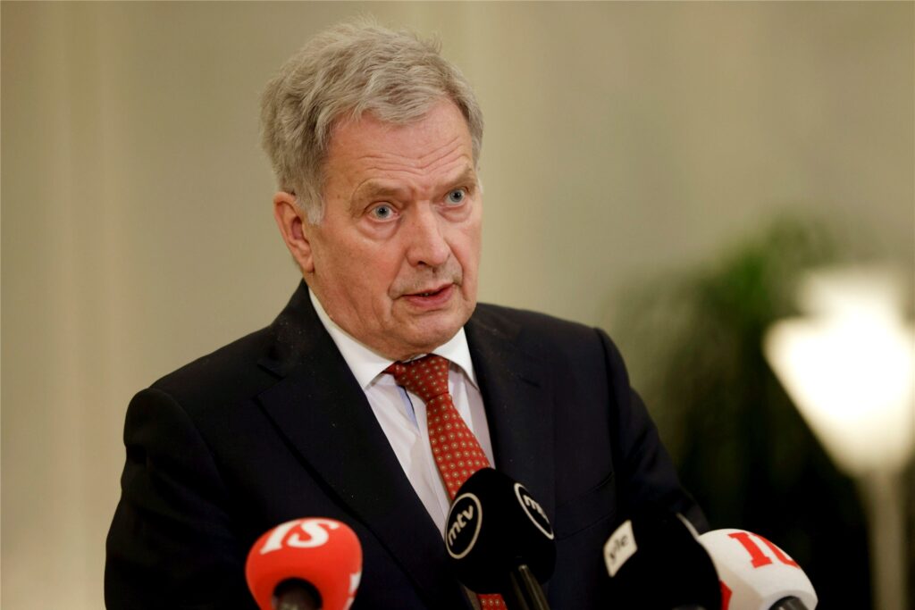 Auch er, eigentlich ein langjähriger Russland-Versteher, versteht Putin nicht mehr: Sauli Niinistö, Präsident von Finnland. Auch er, eigentlich ein langjähriger Russland-Versteher, versteht Putin nicht mehr: Sauli Niinistö, Präsident von Finnland.