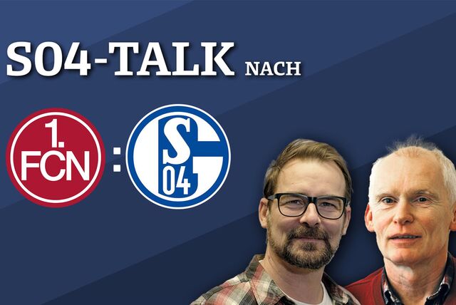 Schalke-Experte Frank Leszinski und Schalke-Reporter René Preuß im Schalke-Talk.