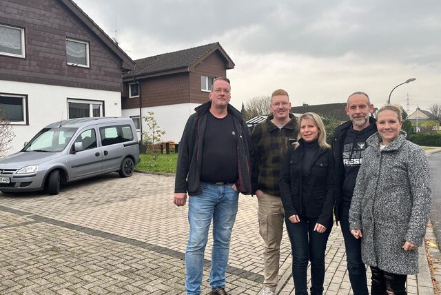 Die Familien Hein und Gonschorek auf der Königslandwehr in Heil.