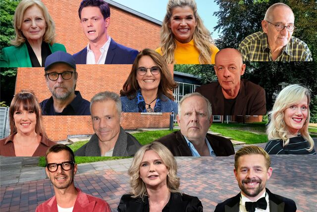 Deutschlands Fernsehgrößen von Jung bis Alt zeigen sich solidarisch mit dem Grimme-Institut. Sie appellieren an die Gesellschafter, auf Kündigungen zu verzichten (v. l.): Maren Kroymann, Jo Schück, Anke Engelke, Dominik Graf, Bjarne Mädel, Caroline Link, Friedrich Küppersbusch, Caroline Kebekus, Hannes Jaenicke, Axel Milberg, Anna Schudt, Joko Winterscheidt, Veronica Ferres und Klaas Heufer-Umlauf.