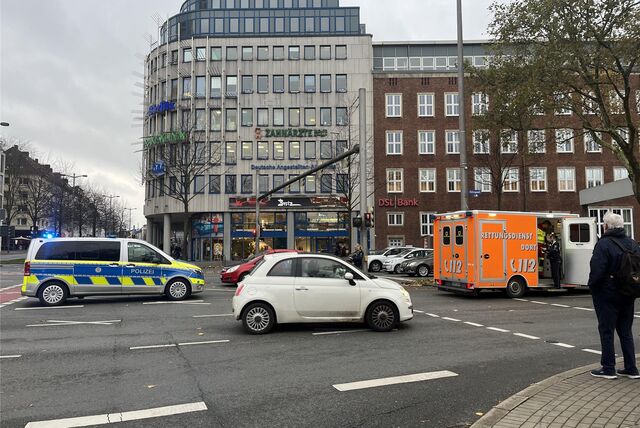 Auf einer Wall-Kreuzung hat es am Donnerstag (23.11.) einen Unfall gegeben.