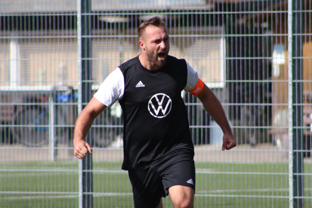 Jubelt (hoffentlich) bald im Trikot von BV Lünen: Stephan Voigt Jubelt (hoffentlich) bald im Trikot von BV Lünen: Stephan Voigt