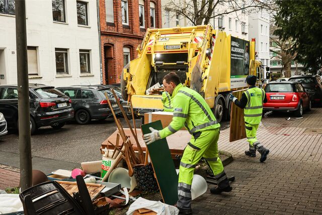 Die Gratis-Sperrmüllsamnmlung verlief von Ortsteil zu Ortsteil sehr unterschiedlich. Sie wird wohl nur eine Eisode bleiben.