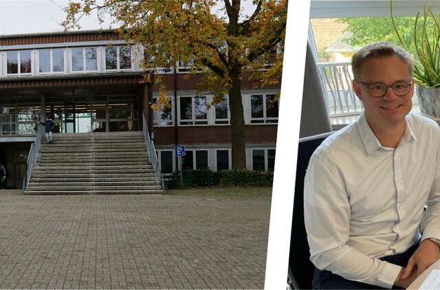 Montage: Die Profilschule und Christian Scheipers