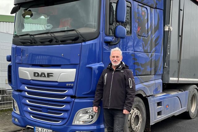 Berufskraftfahrer Frank Kleine ist häufig auf der A2 unterwegs und warnt vor einem bestimmten Standort für eine mobile Radarfalle