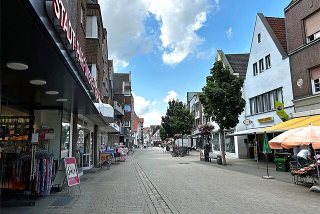 Innenstadt in Werne.