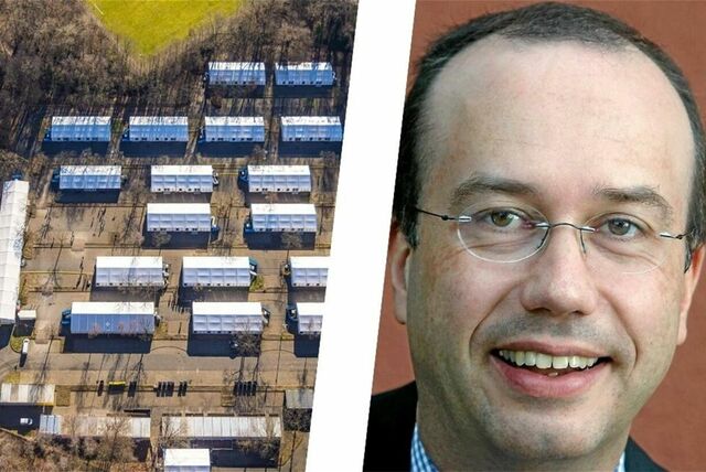 Rund um die Zeltstadt in Bork gibt es einen Umfeldmanager. Christoph Söbbeler, Sprecher der Bezirksregierung, erklärt, was dessen Aufgaben sind.