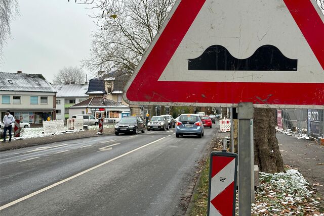 Schon seit längerer Zeit gab es eine Baumaßnahme an der Borker Straße.