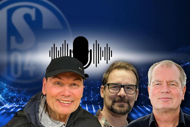 Torwart-Legende Norbert Nigbur plaudert zusammen mit Schalke-Experte Norbert Neubaum und Schalke-Reporter René Preuß.