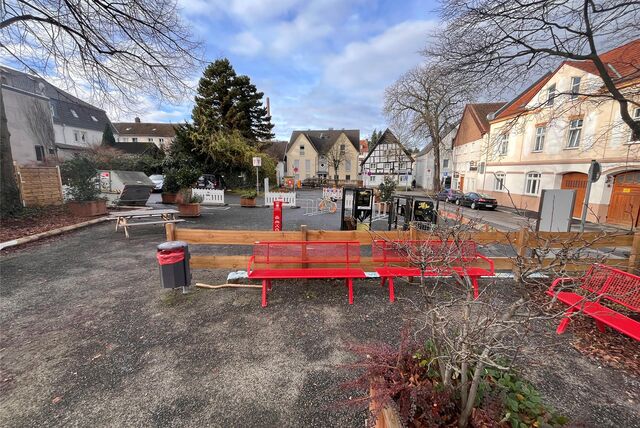 Ehemaliger Parkplatz an der Schulstraße in Unna