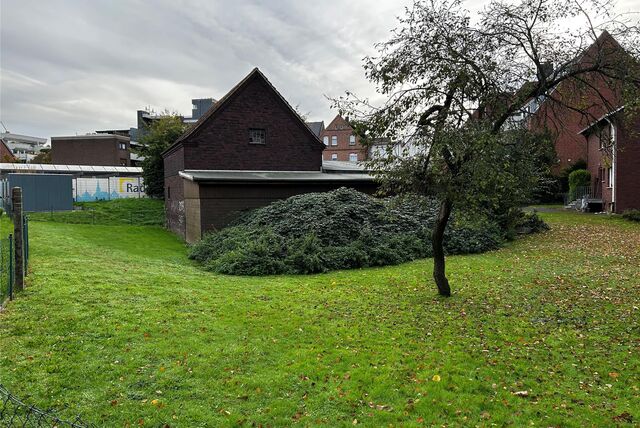 Das Gelände „Hühnerhof“ in Werne zwischen Busbahnhof und Werne City Mall