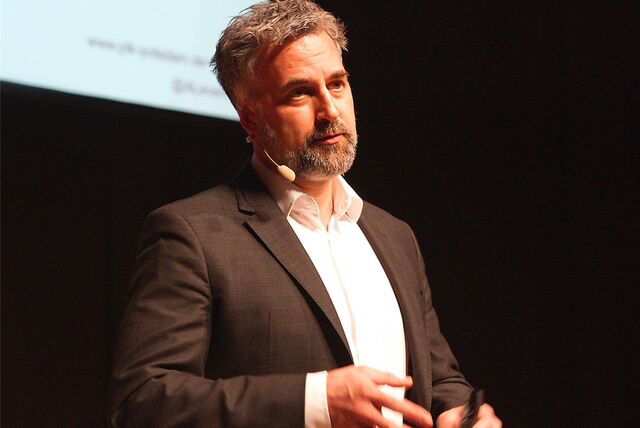 Der renommierte Physiker Prof. Dr. Anders Levermann sprach in der Stadthalle Unna über den Klimawandel.