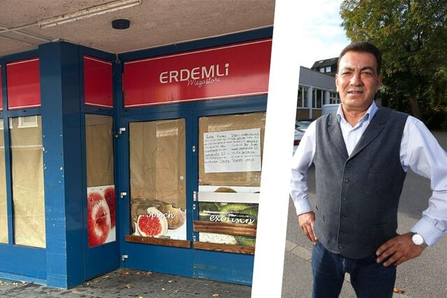Halil Yildiz gehört das leer stehende Ladenlokal an der Präsidentenstraße – bald soll dort ein neues Geschäft öffnen.