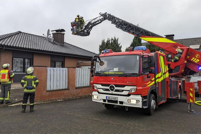 Zur Geschwister-Scholl-Straße ist die Feuerwehr in Werne am Sonntag (17. Dezember) ausgerückt.
