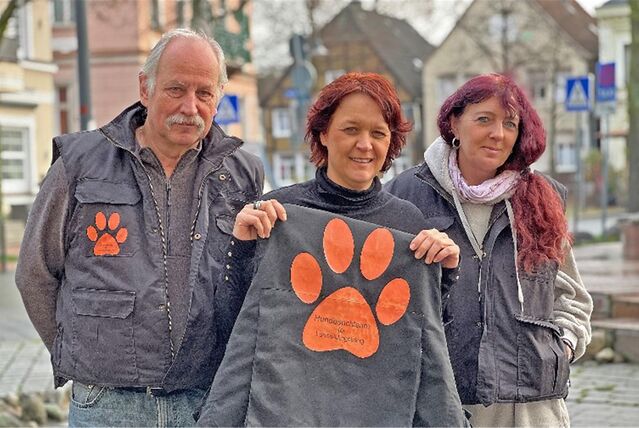 Entlaufener Hund in Lebendfalle