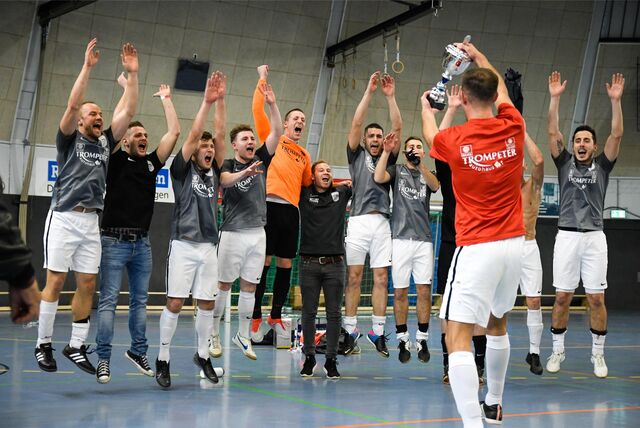 Bei der Lüner Hallenstadtmeisterschaft 2019 setzte sich der BV Brambauer die Krone auf.