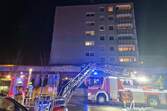 Feuerwehreinsatz an der Germaniastraße in Methler. (Archivbild)
